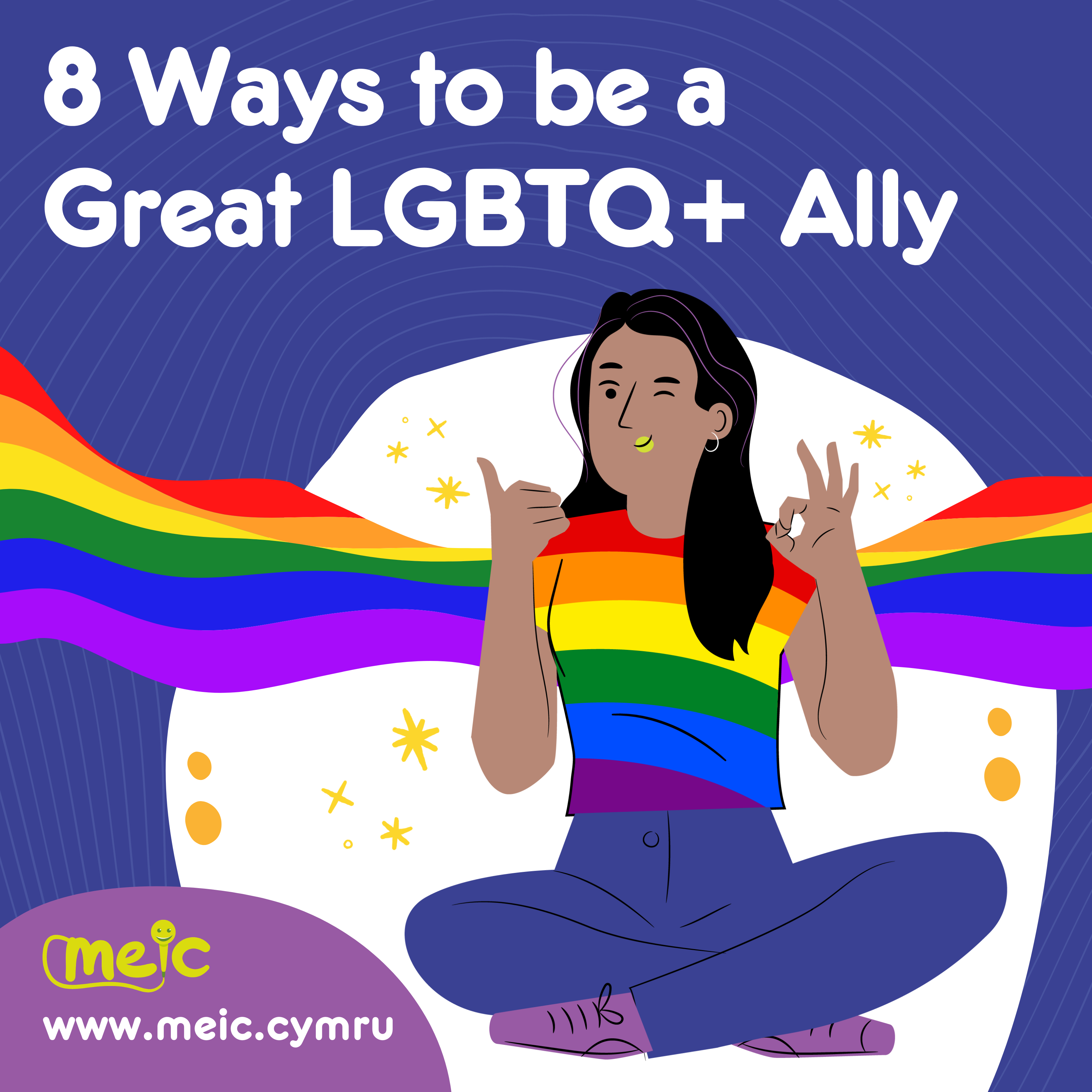 Your Rainbow Logo Doesn't Make You an Ally